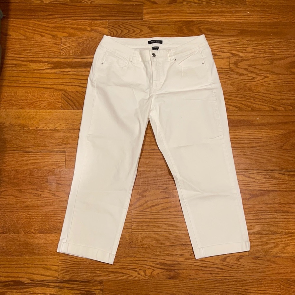 WHBM White Jeans